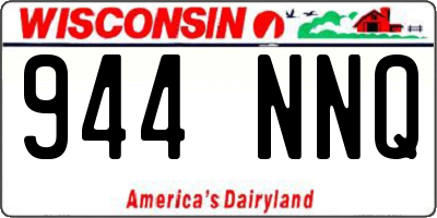 WI license plate 944NNQ