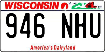 WI license plate 946NHU