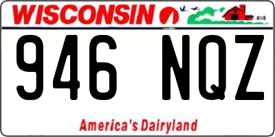 WI license plate 946NQZ