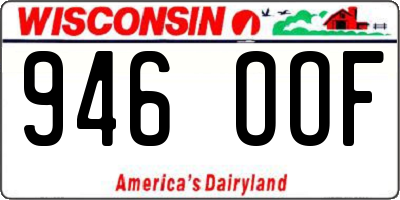 WI license plate 946OOF