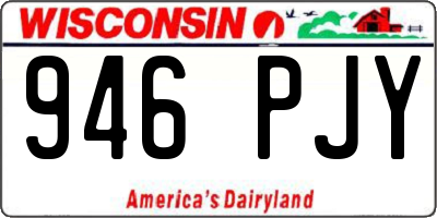 WI license plate 946PJY