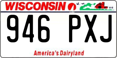 WI license plate 946PXJ