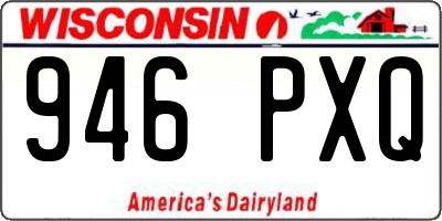 WI license plate 946PXQ
