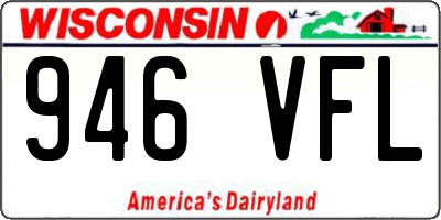 WI license plate 946VFL