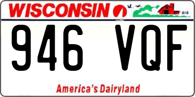 WI license plate 946VQF