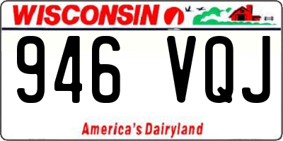 WI license plate 946VQJ
