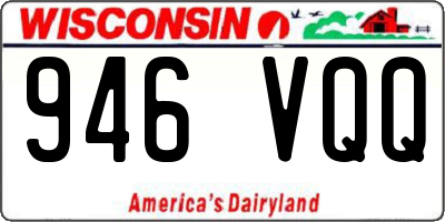 WI license plate 946VQQ