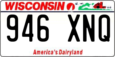 WI license plate 946XNQ