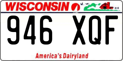 WI license plate 946XQF