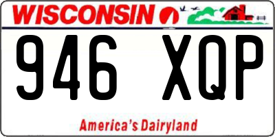 WI license plate 946XQP