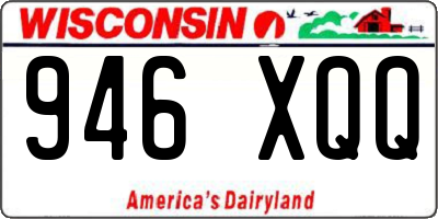 WI license plate 946XQQ