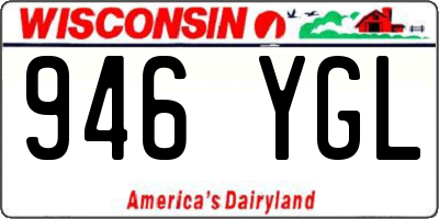 WI license plate 946YGL