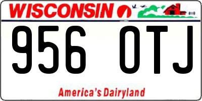 WI license plate 956OTJ