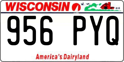 WI license plate 956PYQ
