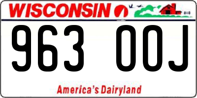 WI license plate 963OOJ