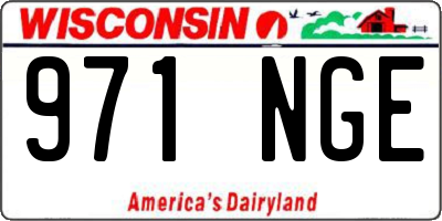 WI license plate 971NGE