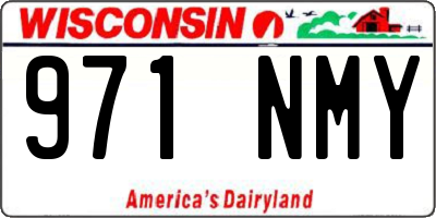 WI license plate 971NMY