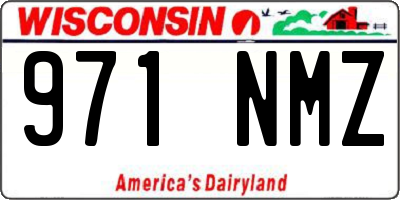 WI license plate 971NMZ