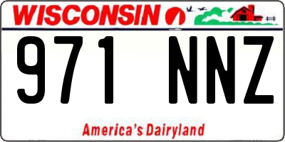 WI license plate 971NNZ