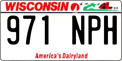 WI license plate 971NPH