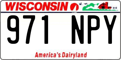 WI license plate 971NPY