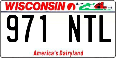 WI license plate 971NTL