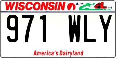 WI license plate 971WLY