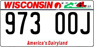 WI license plate 973OOJ