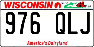 WI license plate 976QLJ