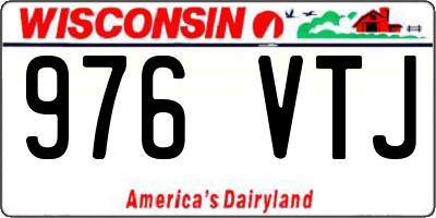 WI license plate 976VTJ