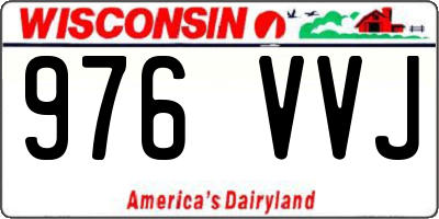 WI license plate 976VVJ