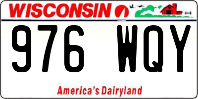 WI license plate 976WQY