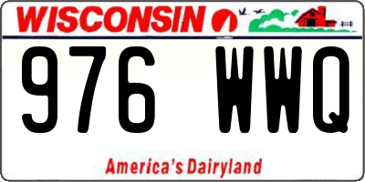 WI license plate 976WWQ