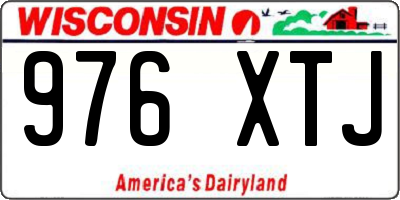 WI license plate 976XTJ