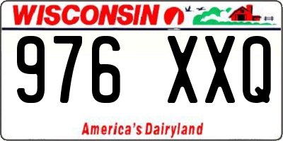 WI license plate 976XXQ