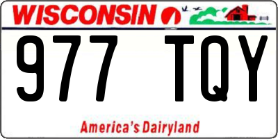 WI license plate 977TQY