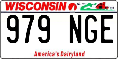 WI license plate 979NGE