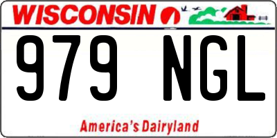 WI license plate 979NGL