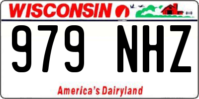 WI license plate 979NHZ