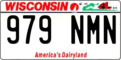 WI license plate 979NMN