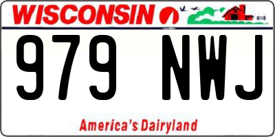 WI license plate 979NWJ