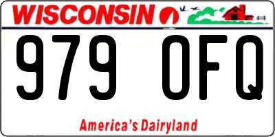 WI license plate 979OFQ