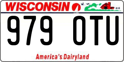 WI license plate 979OTU