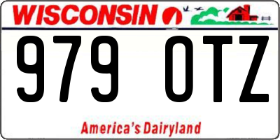 WI license plate 979OTZ