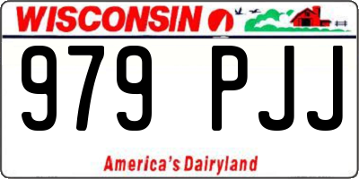WI license plate 979PJJ
