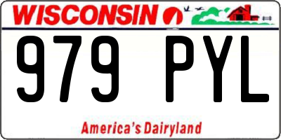 WI license plate 979PYL