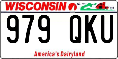 WI license plate 979QKU