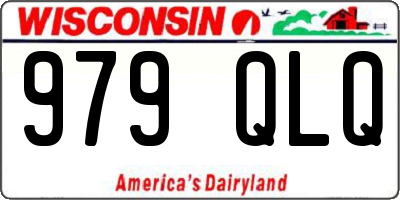 WI license plate 979QLQ