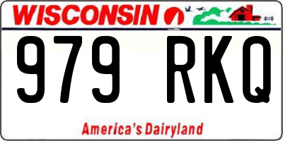 WI license plate 979RKQ