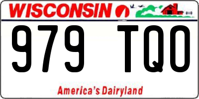 WI license plate 979TQO
